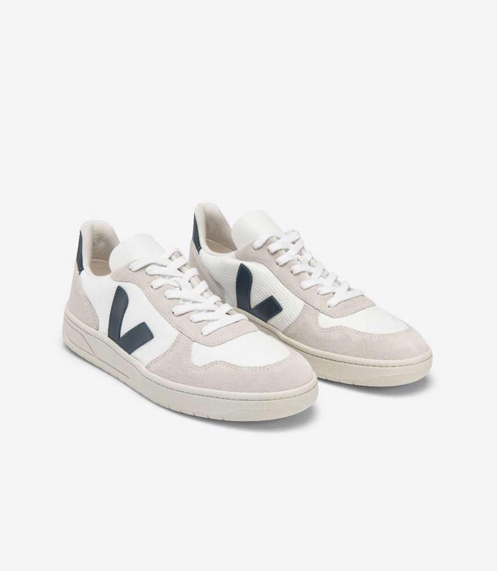 Veja Sneakers Barbati - V-10 B-Mesh - Albi/Bej - 4573812-WG